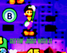 Luigi Gettin Jiggy With It GIF - Luigi Gettin Jiggy With It GIFs