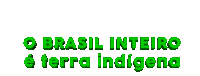 Brasil Terra Sticker - Brasil Terra Indigena Stickers