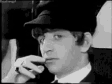 Ringo Starr Hat Down GIF - Ringo Starr Hat Down The Beatles GIFs
