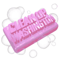 representus clean up washington clean up soap bubbles