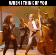 Janet Jackson When I Think Of You GIF - Janet Jackson When I Think Of You 80s Music GIFs