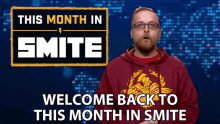 Welcome Back To This Month In Smite Graham Hadfield GIF - Welcome Back To This Month In Smite Graham Hadfield Smite GIFs
