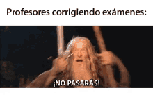 Profesores Corrigiendo Examenes GIF - Dumbledore You Shall Not Pass Harry Potter GIFs