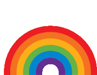 Edc Rainbow Sticker - Edc Rainbow Color Stickers
