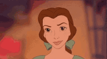 Eyebrow Raise Belle GIF - Eyebrow Raise Belle Beauty And The Beast GIFs