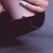 Manicure Marble Nails GIF - Manicure Marble Nails Coffee GIFs