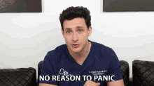 No Reason To Panic Mikhail Varshavski GIF - No Reason To Panic Mikhail Varshavski Doctor Mike GIFs