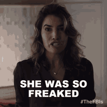 She Was So Freaked Becca Shaw GIF - She Was So Freaked Becca Shaw Fbi Most Wanted GIFs