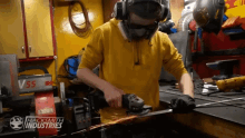 buffing refine sharpen polishing buffing machine work shop