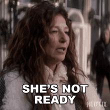 Shes Not Ready Boro GIF - Shes Not Ready Boro Catherine Keener GIFs