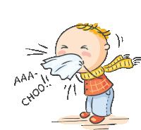 Boy Sneezing Sticker - Boy Sneezing Ahchoo Stickers