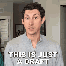 This Is Just A Draft Maclen Stanley GIF - This Is Just A Draft Maclen Stanley The Law Says What GIFs