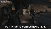 Im Trying To Concentrate Here Final Fantasy GIF - Im Trying To Concentrate Here Final Fantasy The Spirits Within GIFs