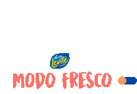 Levité Modo Fresco Sticker - Levité Modo Fresco Frescura Stickers