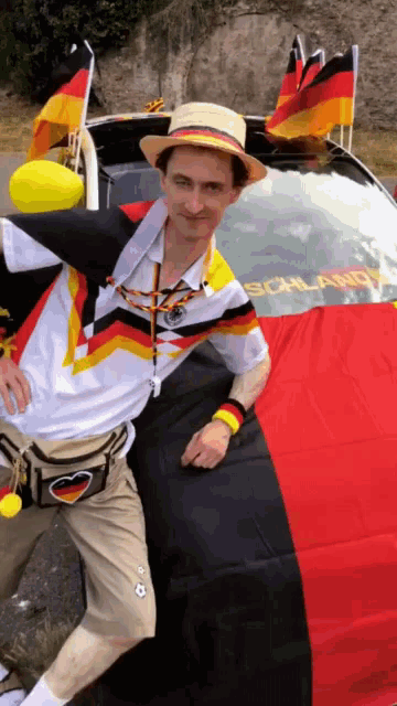 Crazy German GIF - Crazy German Flag