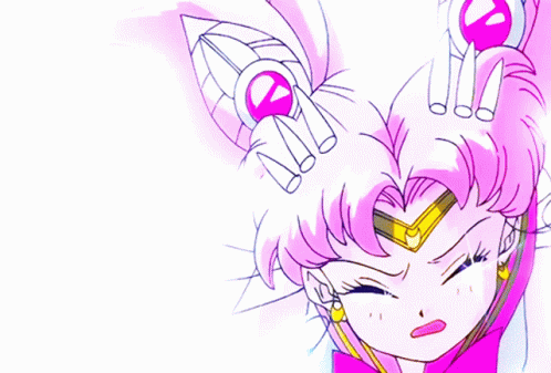 Sailor Chibi Moon Scream GIF - Sailor Chibi Moon Scream Scared GIFs