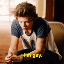 Im Gay GIF - Im Gay Harry Styles Confession GIFs