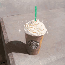 Sparkling Starbucks Frap GIF - Bling Blingbling Sparkle GIFs