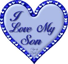 love hearts i love my son