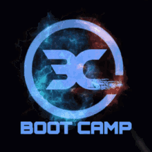 boot camp logo fire
