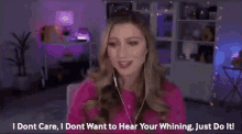Katie Wilson I Dont Care GIF - Katie Wilson I Dont Care Just Do It GIFs
