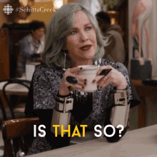Is That So Catherine Ohara GIF - Is That So Catherine Ohara Moira GIFs