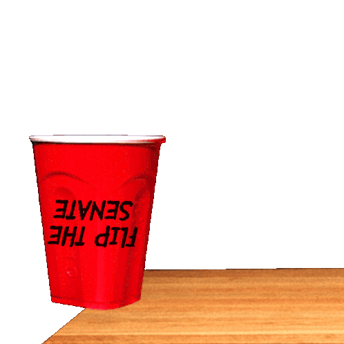 Red Solo Cup Flip Cup Sticker - Red Solo Cup Solo Cup Flip Cup Stickers
