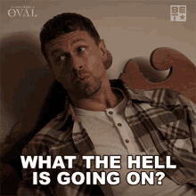 What The Hell Is Going On Max Carter GIF - What The Hell Is Going On Max Carter The Oval GIFs