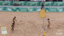 Beach Volley Ball Duo GIF - Beach Volley Ball Duo Save Fail GIFs