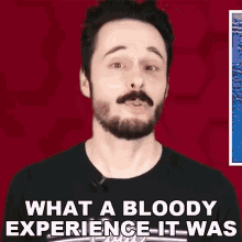 What A Bloody Experience It Was Liam Scott Edwards GIF - What A Bloody Experience It Was Liam Scott Edwards Ace Trainer Liam GIFs