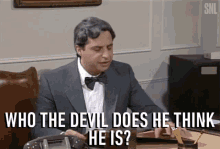Who The Devil Does He Think He Is Annoyed GIF - Who The Devil Does He Think He Is Annoyed Irritated GIFs