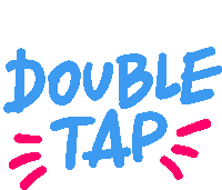 Double Tap Like Sticker - Double Tap Like Hit Like Stickers