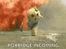 Porridge Explosion GIF - Porridge Explosion Run GIFs