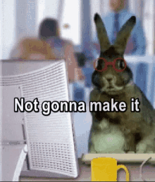 Not Gonna Make It End Of Day GIF - Not Gonna Make It End Of Day Bunny GIFs