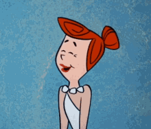 Wilma Flintstone Giggle GIF - Wilma Flintstone Giggle The Flintstones GIFs