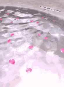 Flower Bath Jacuzzi GIF - Flower Bath Jacuzzi Bath Tub GIFs