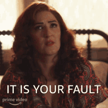 It Is Your Fault Greta Gill GIF - It Is Your Fault Greta Gill A League Of Their Own GIFs