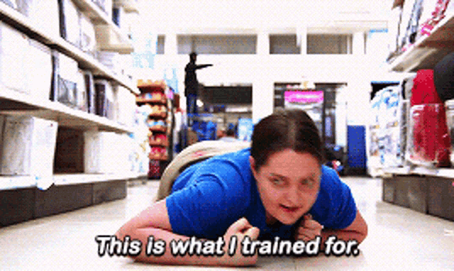 Superstore Dina Fox GIF - Superstore Dina Fox This Is What I Trained For GIFs