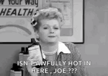 I Love Lucy Isnt It Awfully Hot Here Joe GIF - I Love Lucy Isnt It Awfully Hot Here Joe Drunk GIFs