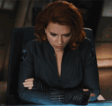 Natasha Romanoff Scarlett Johansson GIF - Natasha Romanoff Scarlett Johansson Black Widow GIFs
