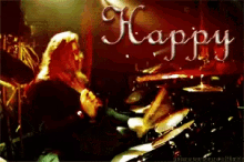 Drummer Happy Birthday GIF - Drummer Happy Birthday Greetings GIFs