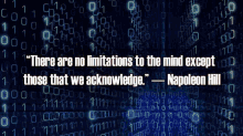 There Are No Limitations To The Mind Except Those That We Acknowledge Quotation GIF - There Are No Limitations To The Mind Except Those That We Acknowledge Limitations Quotation GIFs