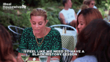 Robyn Dixon Robyn Rhop History Lesson GIF - Robyn Dixon Robyn Rhop History Lesson Black History Lesson GIFs