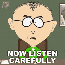 Now Listen Carefully Mr Mackey GIF - Now Listen Carefully Mr Mackey South Park GIFs