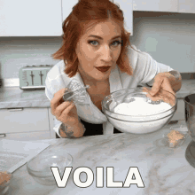 Voila Candice Hutchings GIF - Voila Candice Hutchings Edgy Veg GIFs