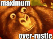 Maximum Over Rustle Monkey GIF - Maximum Over Rustle Monkey Shaking GIFs
