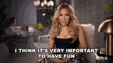 I Think Its Very Important To Have Fun Anna Shay GIF - I Think Its Very Important To Have Fun Anna Shay Bling Empire GIFs