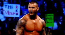 randy orton pec pump wwe