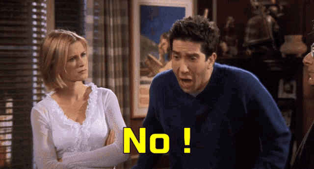 Friends Panic GIF - Friends Panic Ross - Discover & Share GIFs