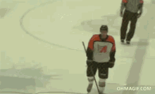 hockey stick fail oops ice